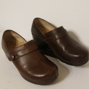 Dansko leather slides women’s shoes size 11